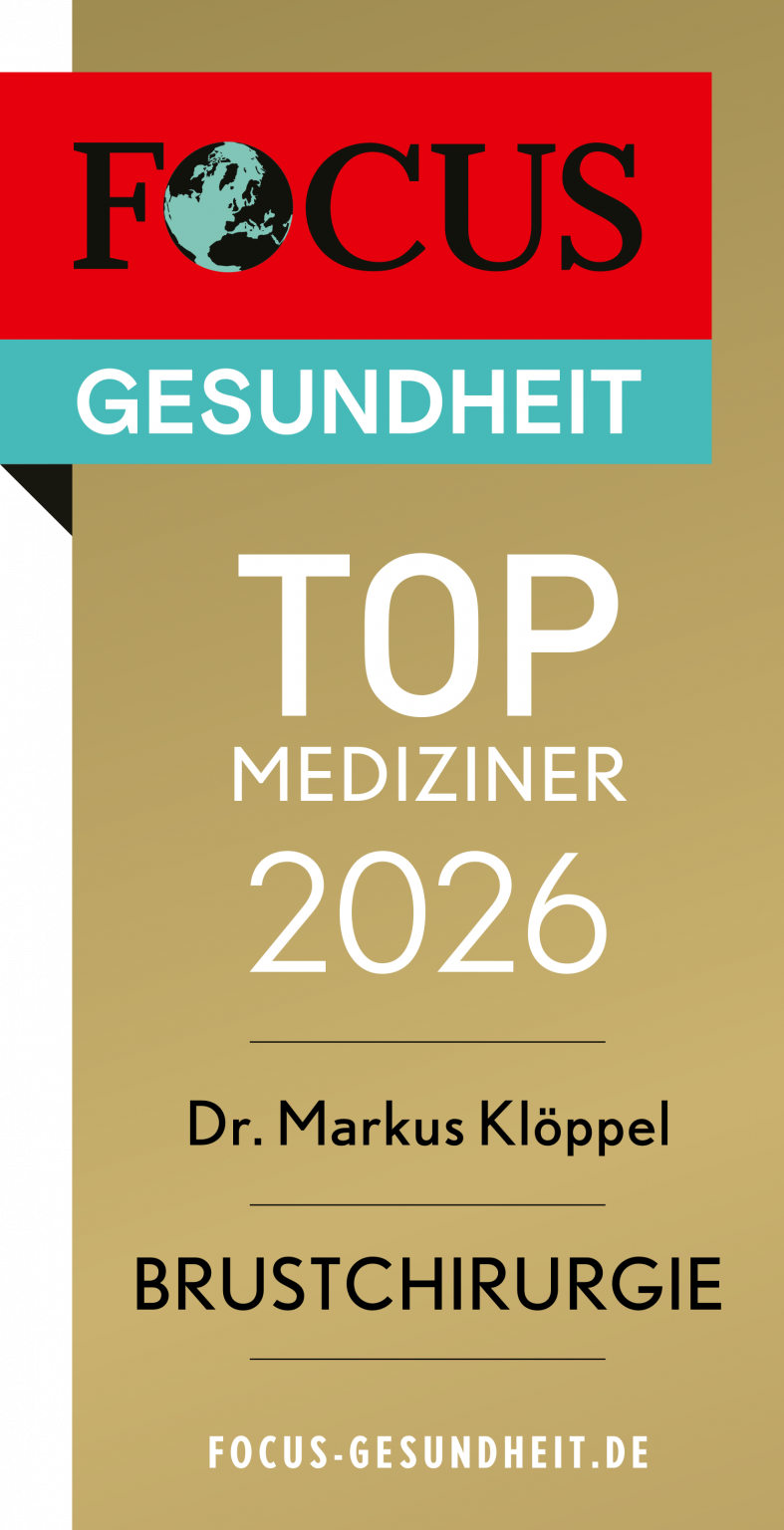 Auszeichnung als TOP Mediziner 2026 für Brustchirurgie